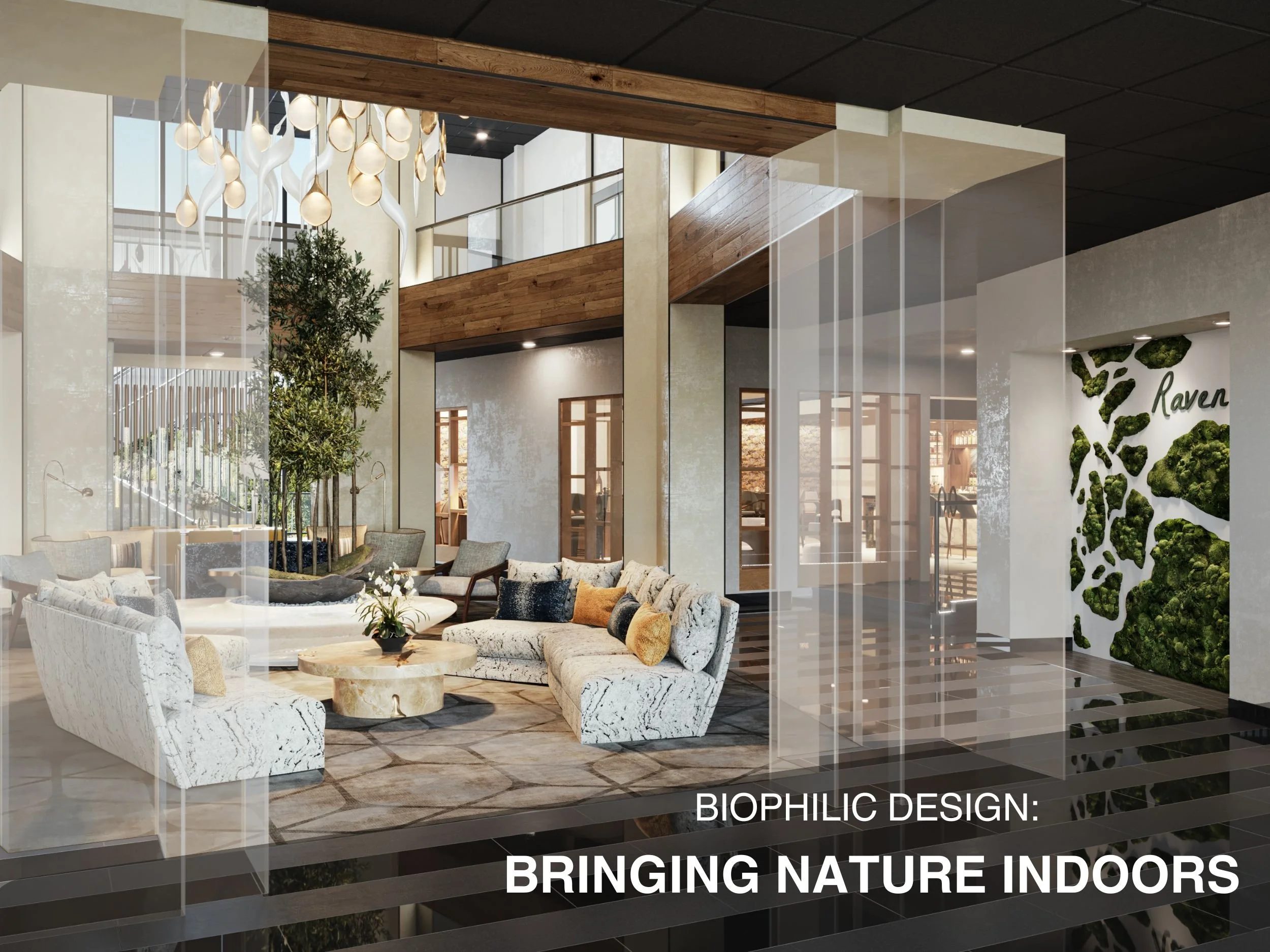 Biophilic design bringing nature indoors