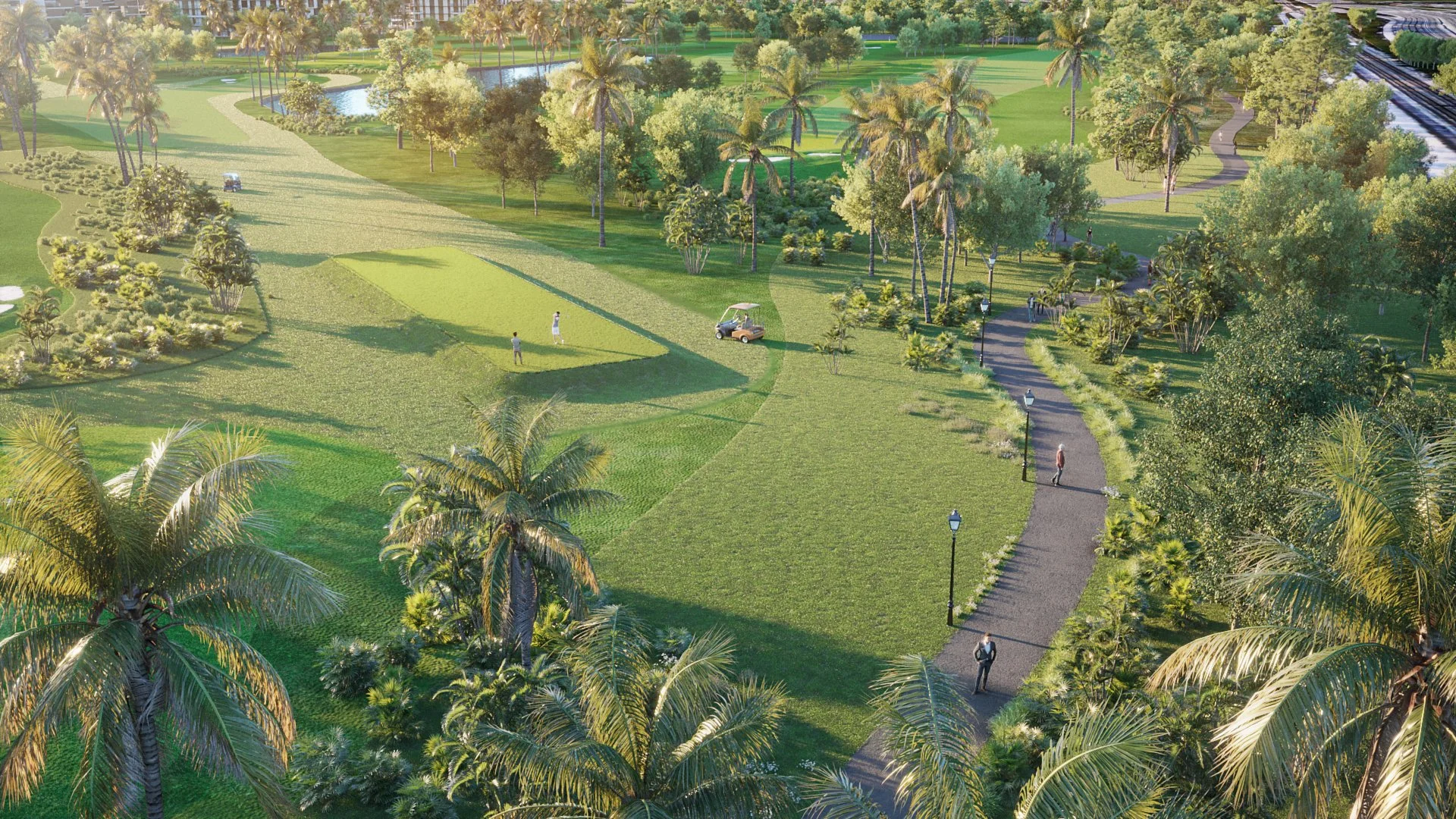 Orangebrook-golf-course-Walkway Paths-aerial-3d-render.jpg