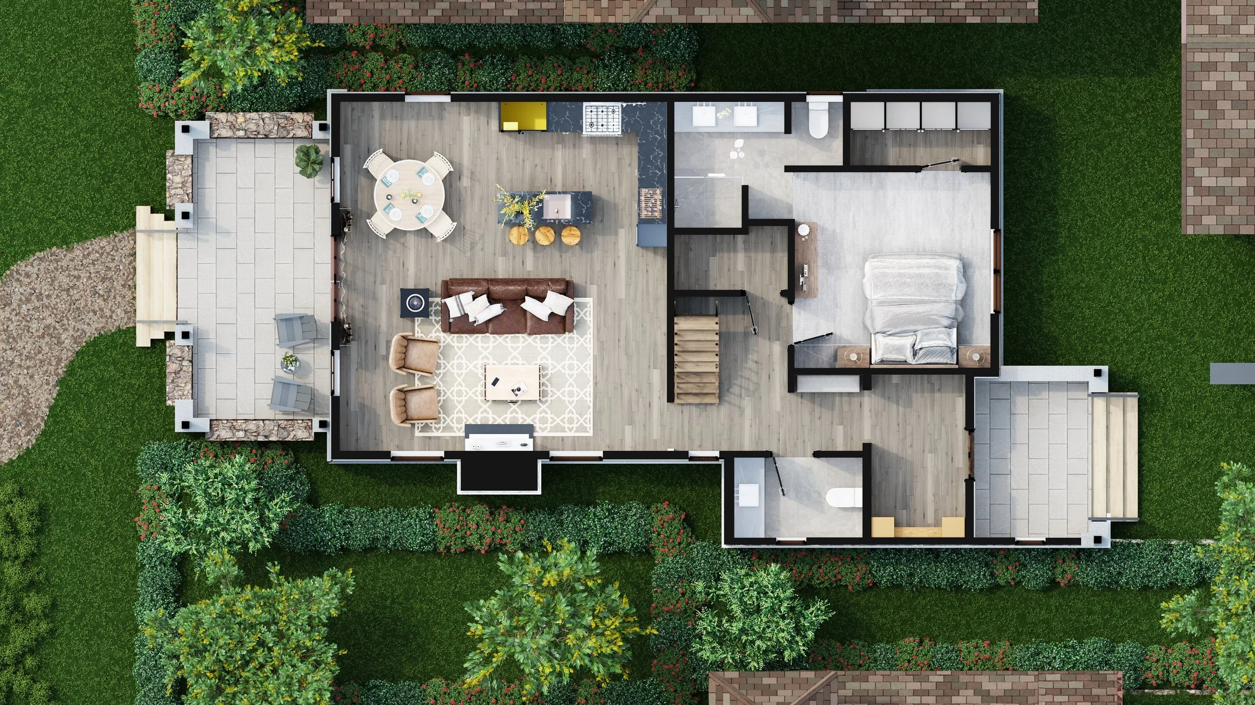 Enhancing Property Marketing with Interior Design Rendering Services