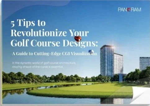 5 Tips to Revolutionize your golf course designs by using photorealistic renderings and animations.