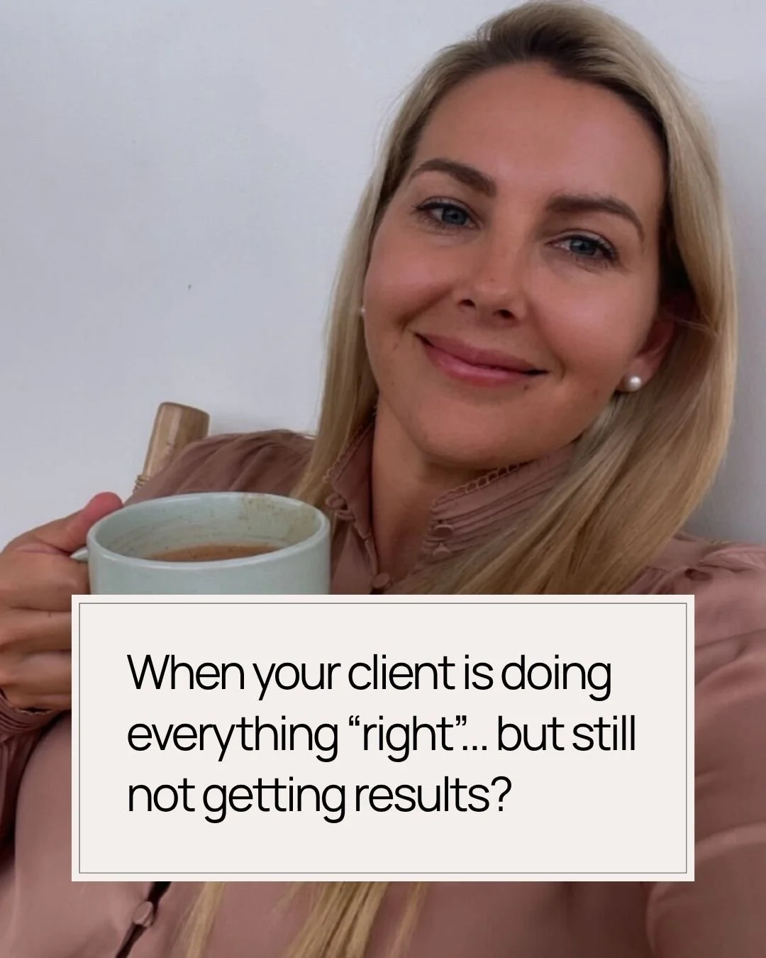 This is a big one.

You can write the perfect plan&hellip;

But if you don&rsquo;t understand your client&rsquo;s personality, identity, and patterns &mdash; they&rsquo;ll stay stuck.

And so will you.

In this episode of The RealEase, I break down t