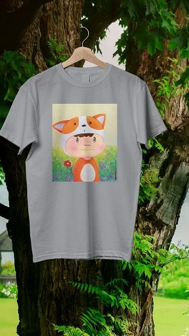 Cheng Zhe - I'm Here For You Gray Tee