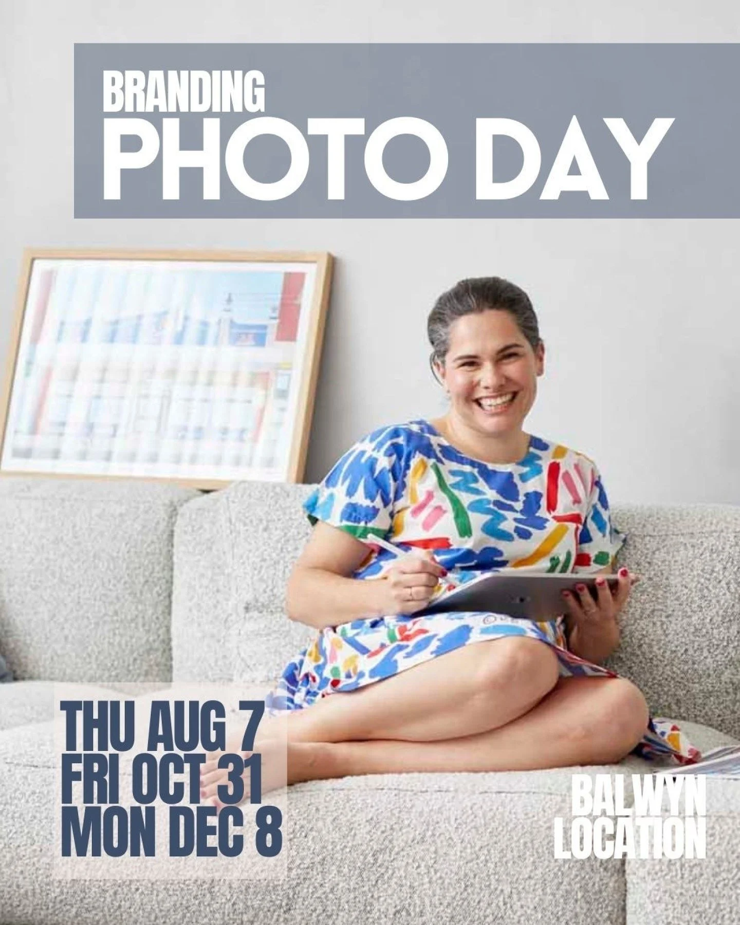 If you&rsquo;ve been waiting for the right time to refresh your brand photos, this is your sign. 

Join me at The Luxe Balwyn House for a relaxed, one-hour photoshoot that&rsquo;s all about capturing the real, wonderful you&mdash;images you&rsquo;ll 