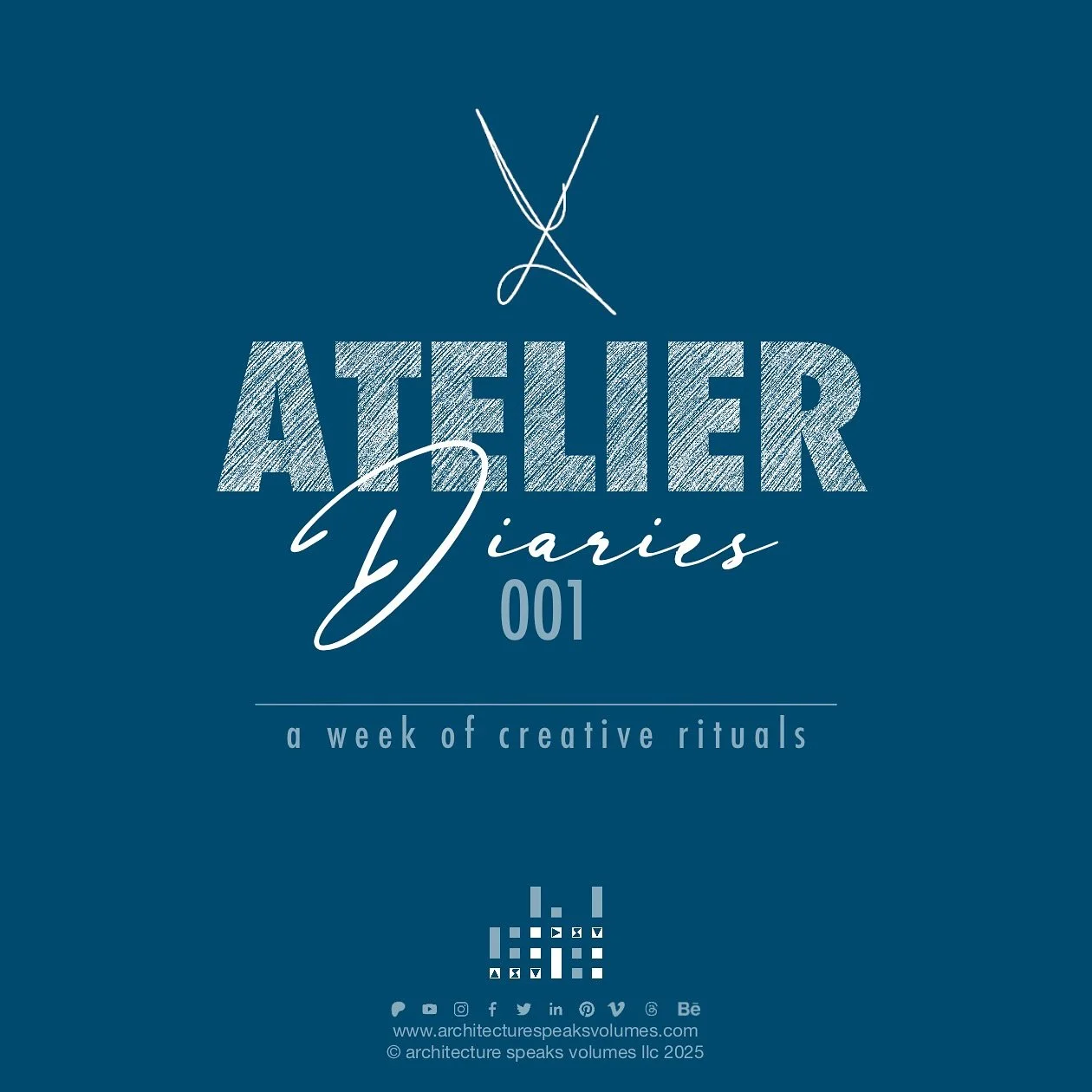 A quiet beginning. A rhythm set in motion.
This is the start of a new ritual.

At Architecture Speaks Volumes, I&rsquo;m building a practice that listens.
To process. To pause. To the material before the form.

Atelier Diaries is a monthly rhythm &md