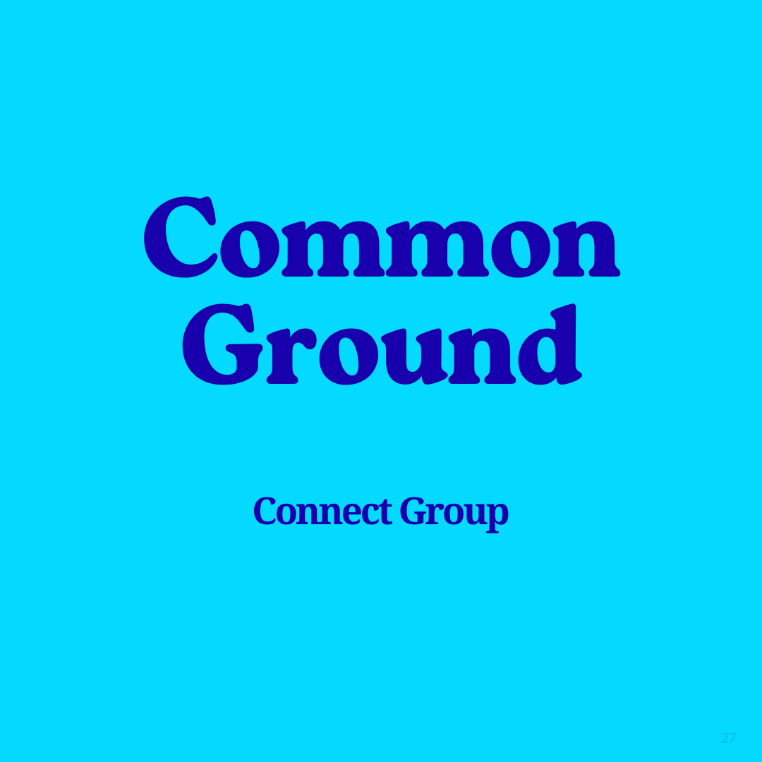 COMMON GROUNDS