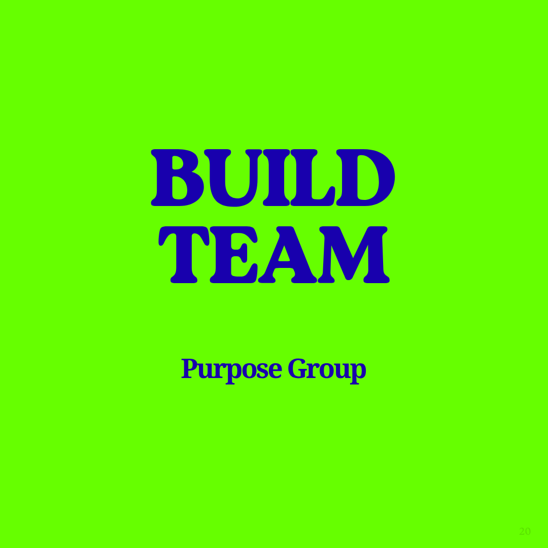 BUILD TEAM