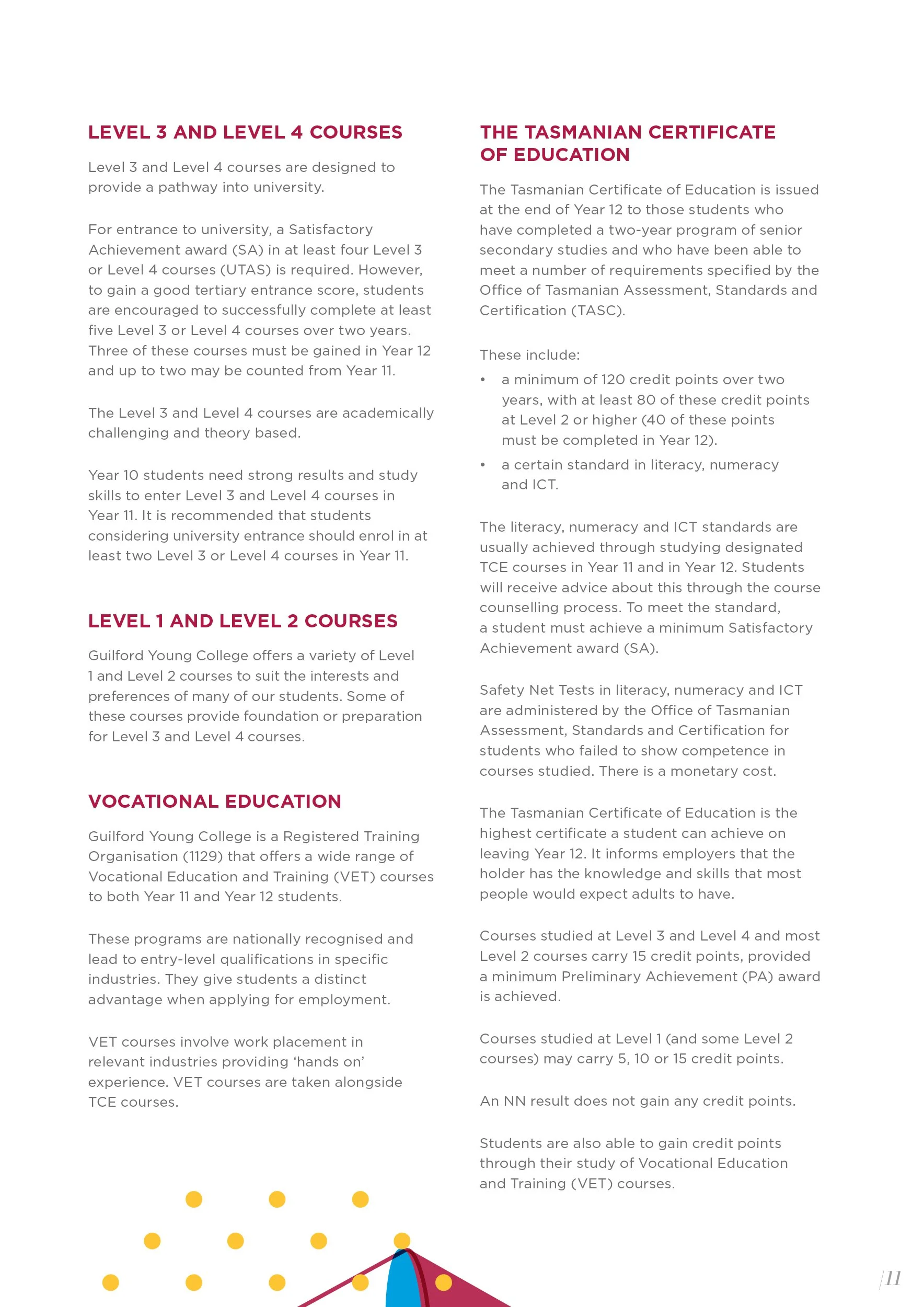 Course Handbook Form Course Handbook | Guilford Young College