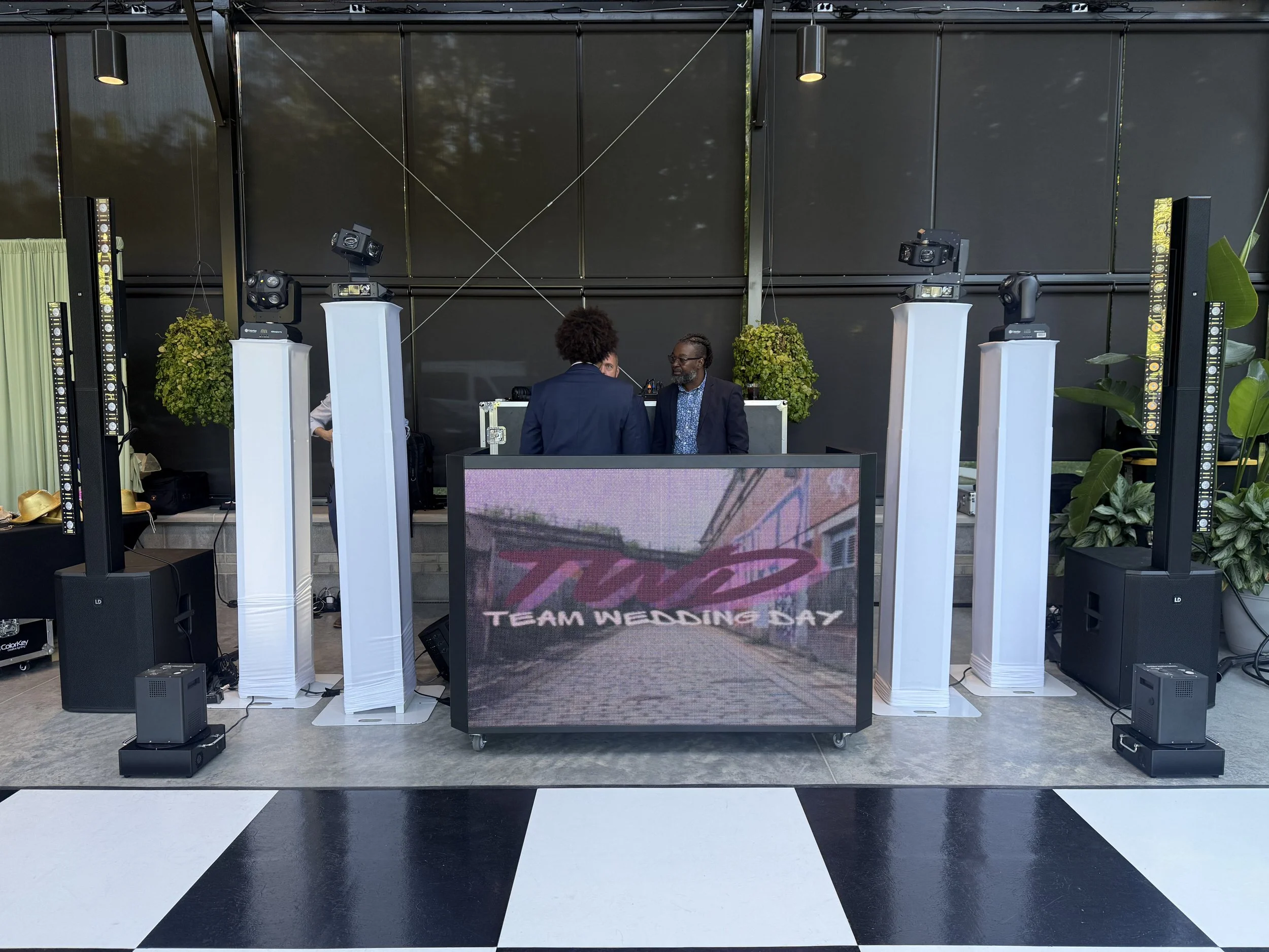 Get Creative with Our LED Video Booth