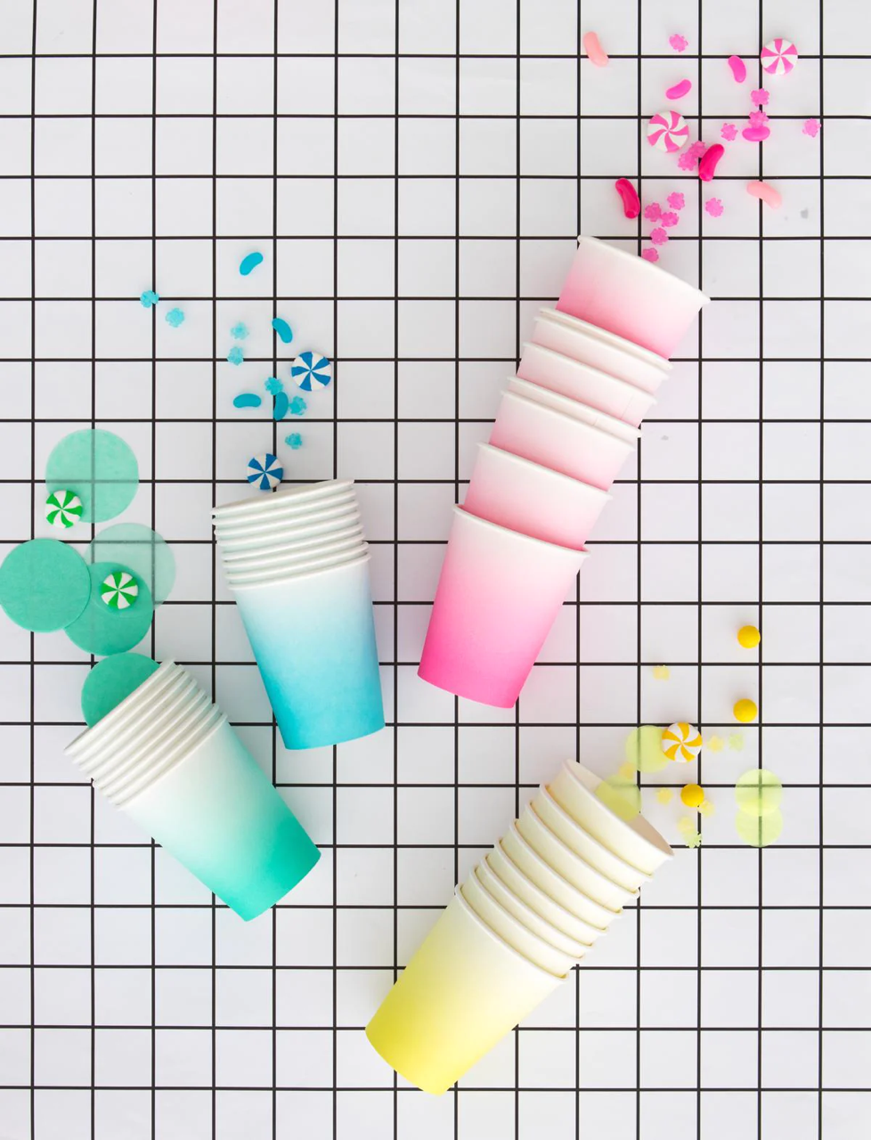 Oh Happy Day Ombre Cups