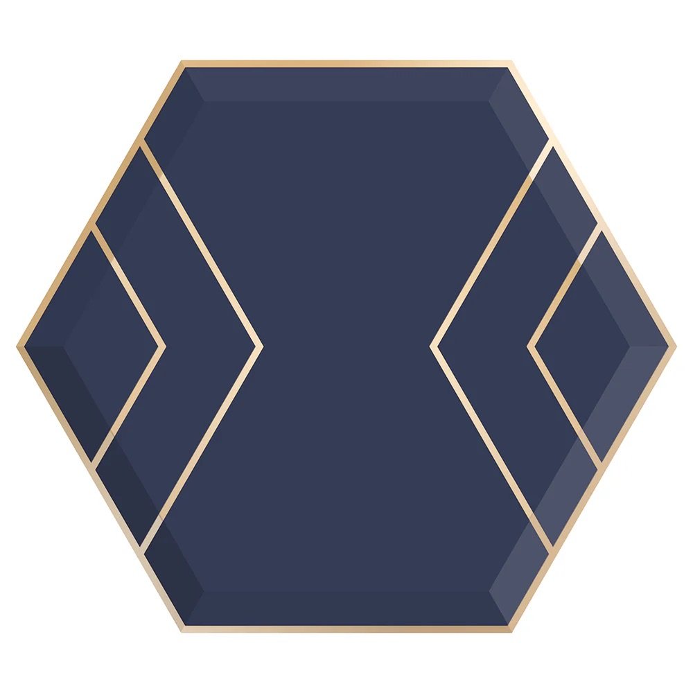 navy-gold-hexagon-paper-plates-689174.jpeg