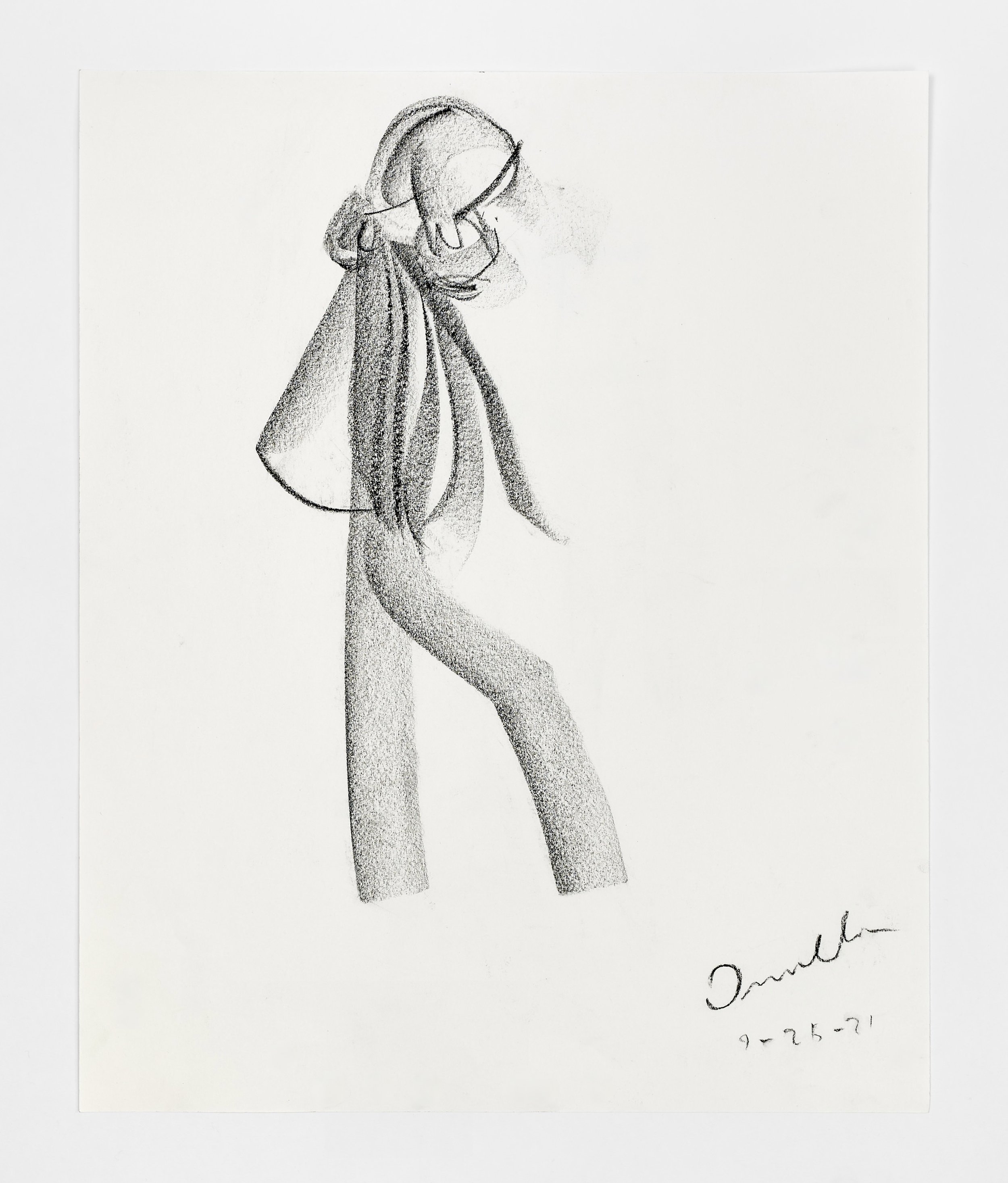 NOMBRE

14 x 17 in, Conté on paper, 2021