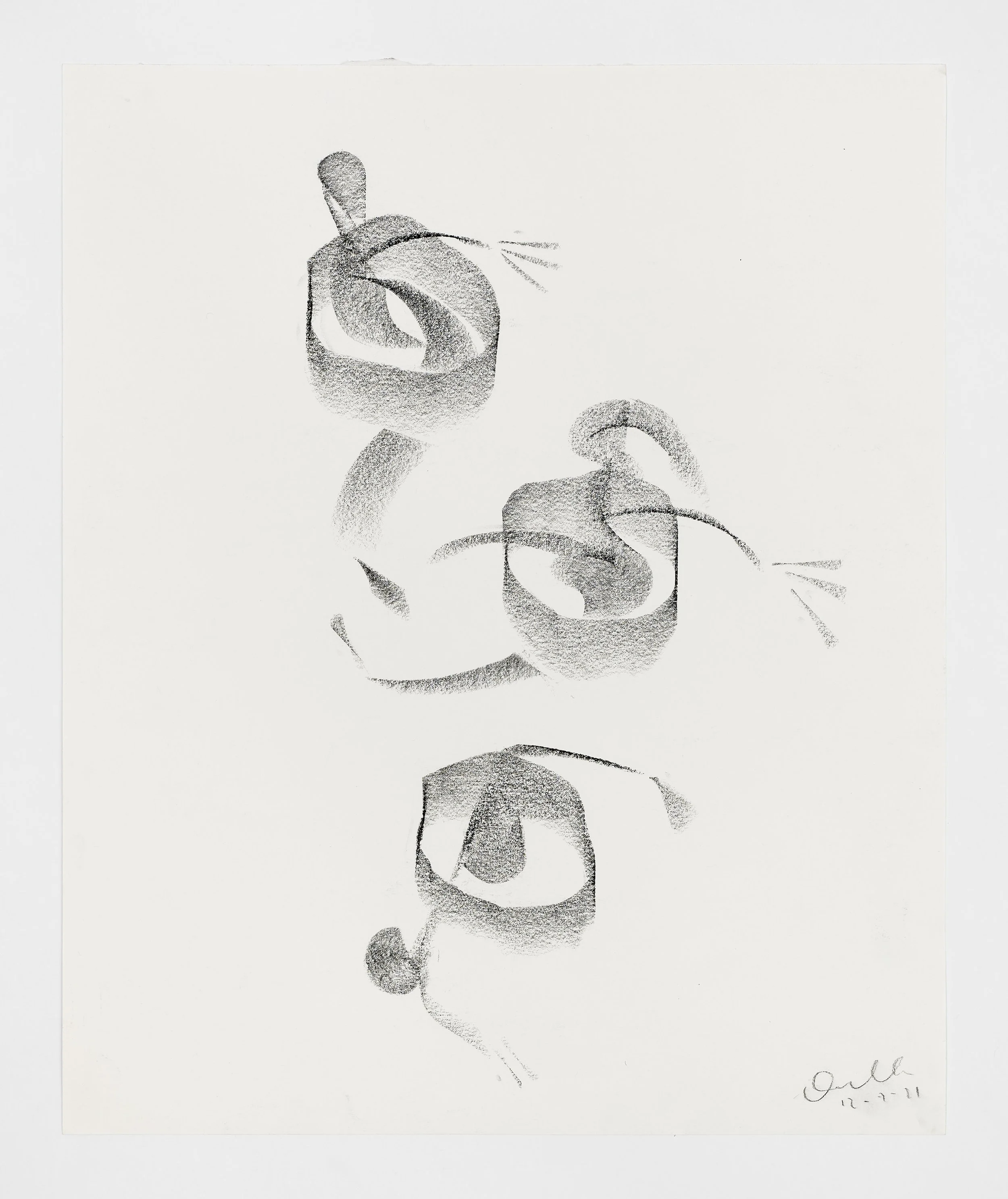 TIEMPOS II

14 x 17 in, Conté on paper, 2021