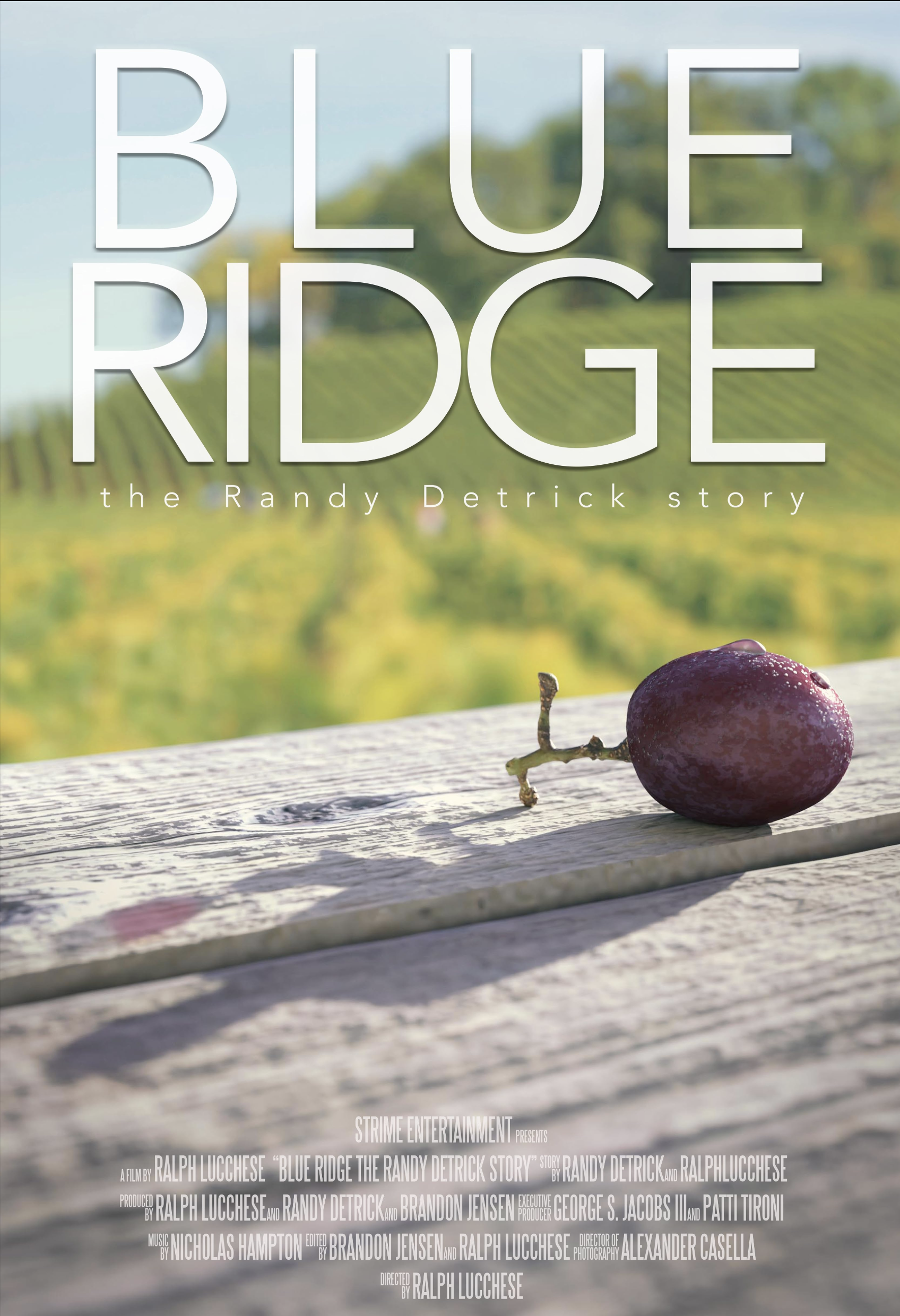 Blue Ridge - Feature Doc - Cinematographer - A-Cam operator 
