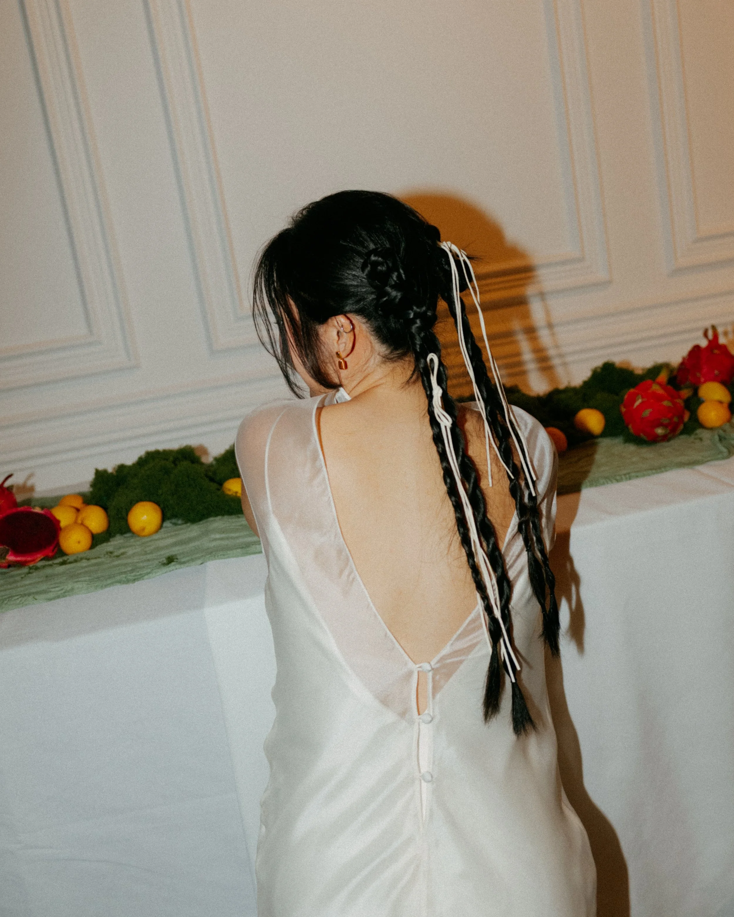 Y2k Double Braid Bridal Hairstyle
