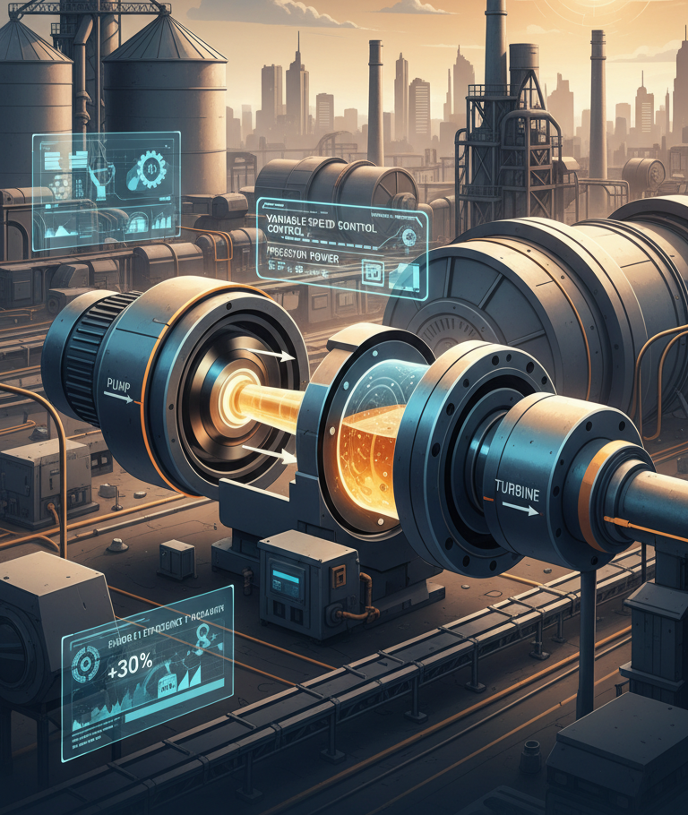 The Unsung Hero of Heavy Industry: Fluidomat's Variable Speed Fluid Couplings in Cement Factories