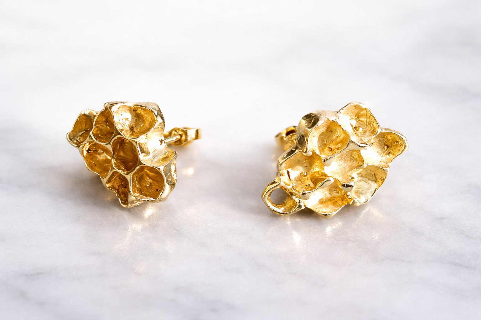 Honey Comb Earrings