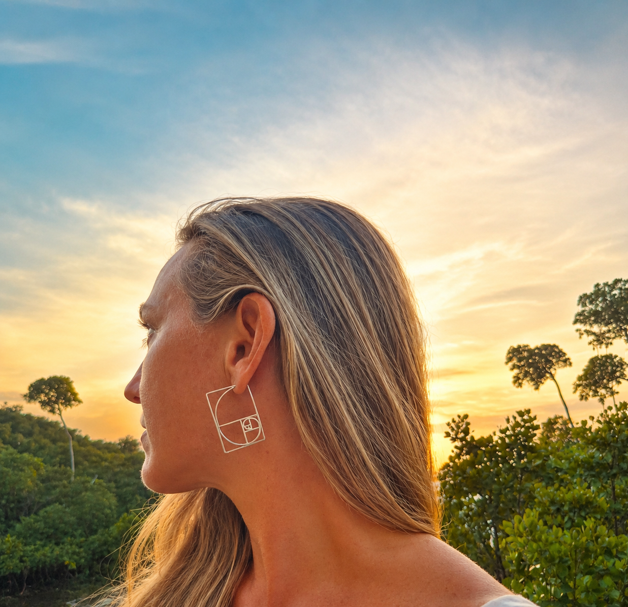 Fibonacci Earrings