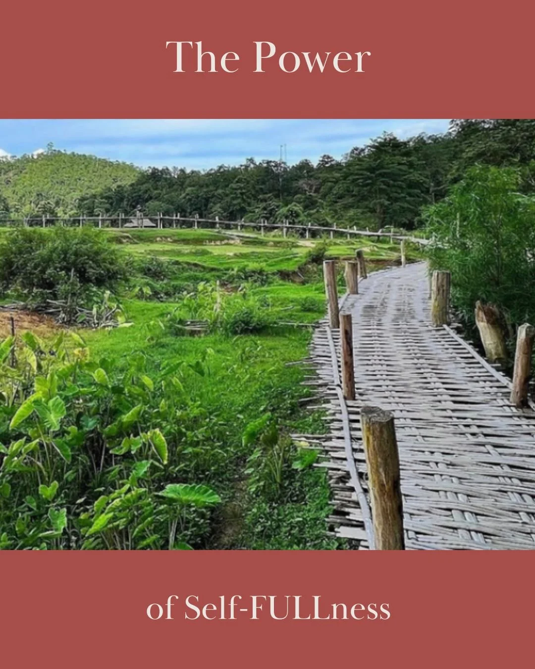 Why Choosing Yourself First Isn’t Selfish (it’s Self-Fullness)