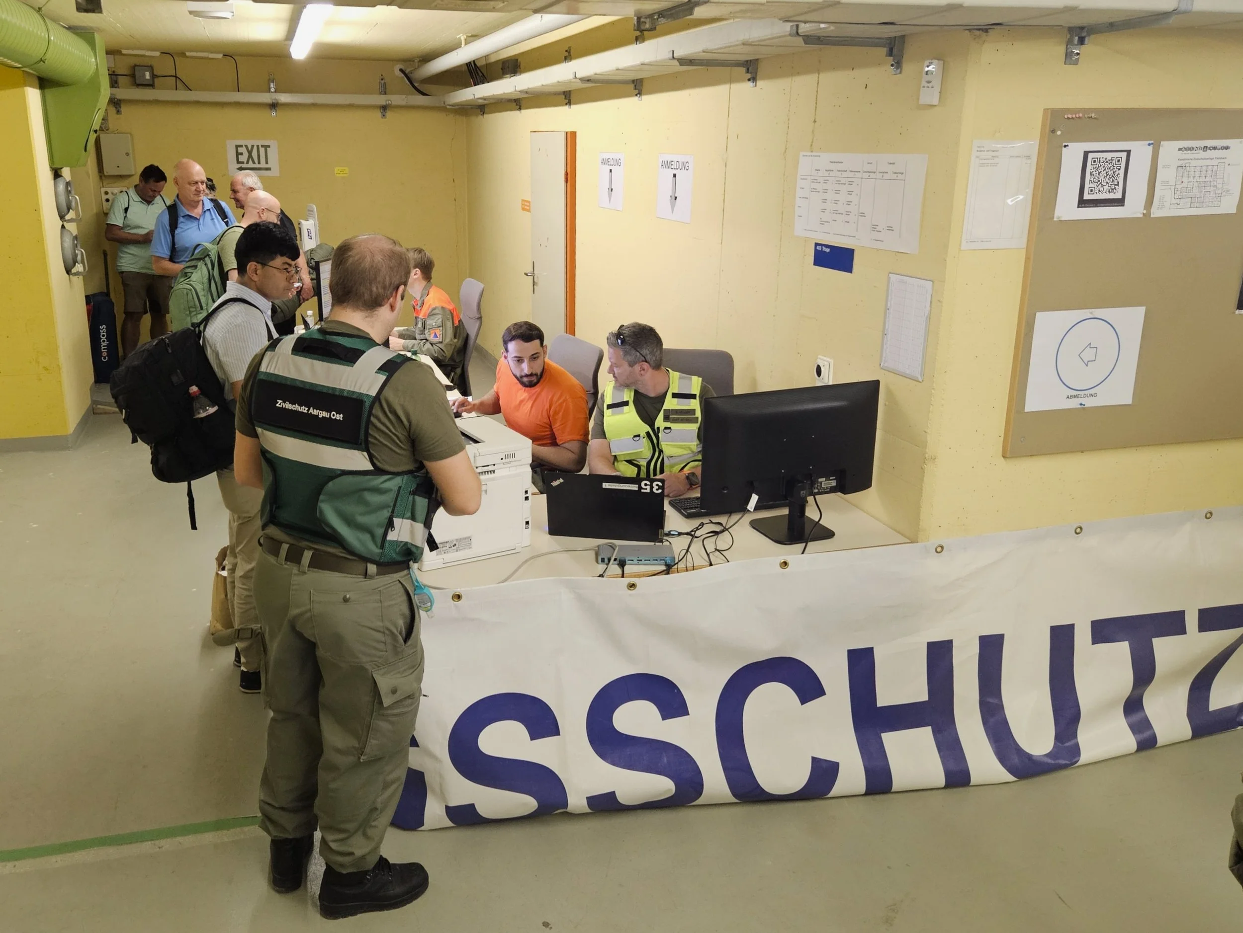 Zivilschutz Aargau Ost absolviert Übung CONEX Protection 2026 in Fislisbach