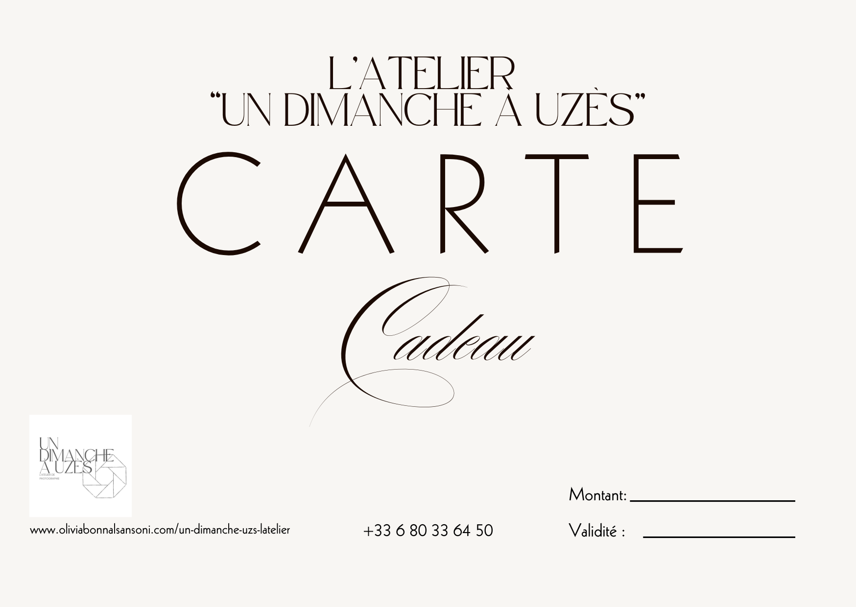 ATELIER PHOTO