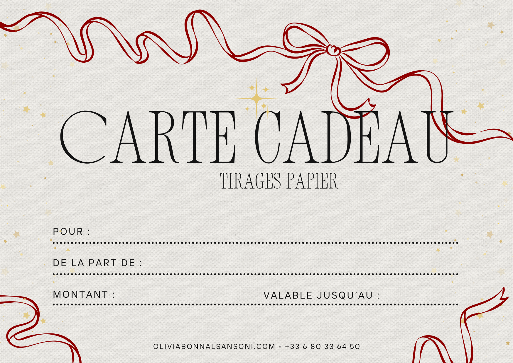 Tirages papier - Prints