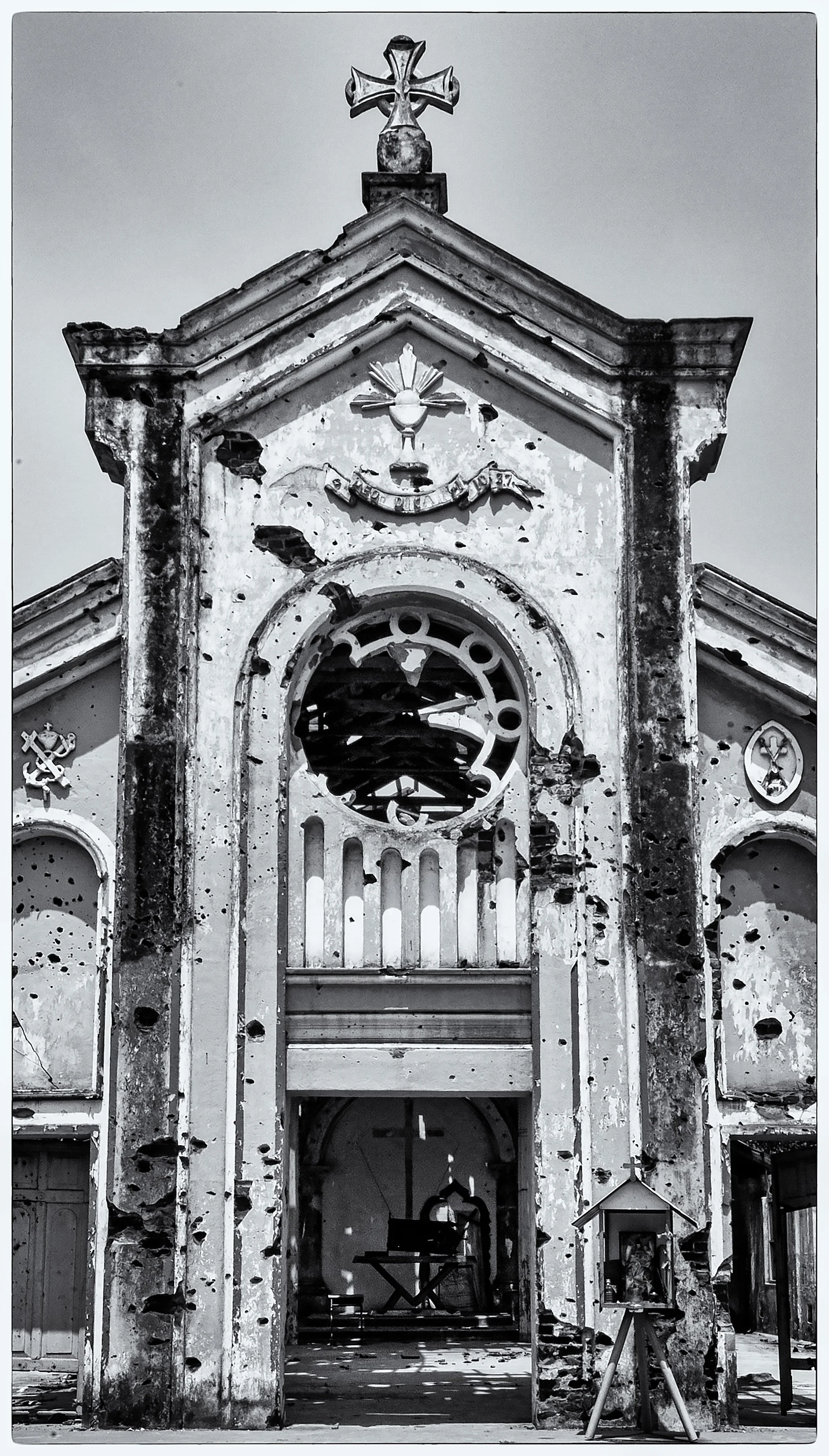 A church nearby Mullaitivu