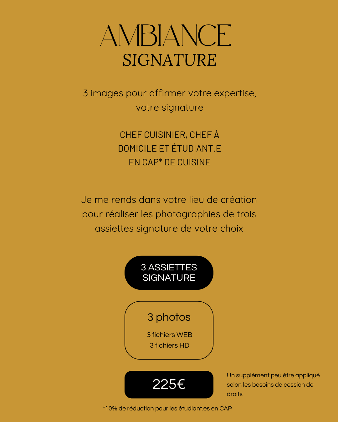 photographie de reportage culinaire à Uzès par Olivia Bonnal Sansoni photographie de 3 assiettes signature de chef