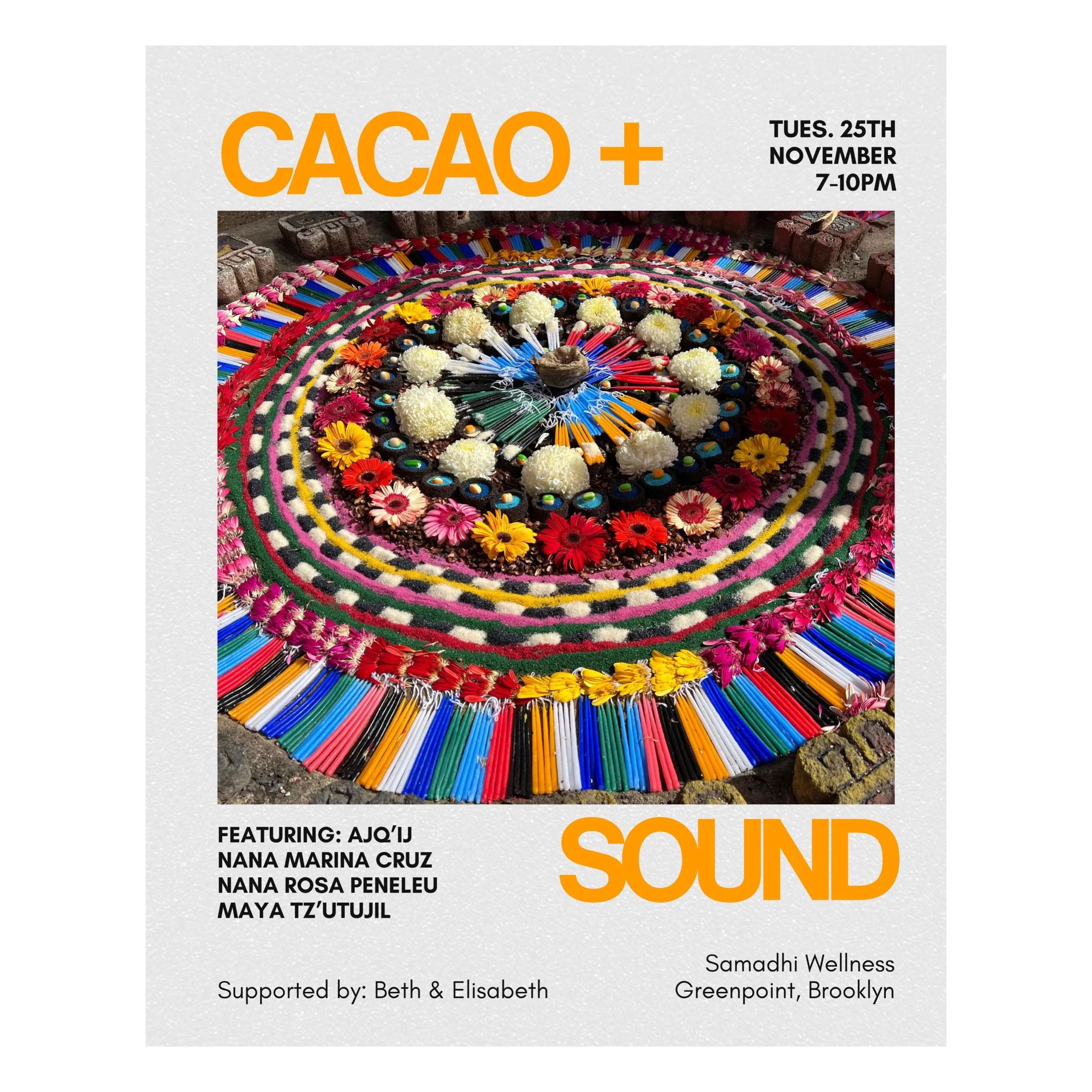 Cacao + Sound featuring: Nana Marina Cruz &amp; Nana Rosa Peneleu 