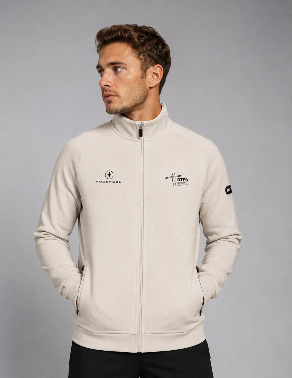 UNITED THROUGH PASSION - Herren Zip-Jacke
