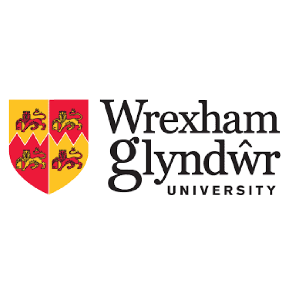 Logo of Wexham Scholarship with a crest featuring three lions and a red and yellow shield.