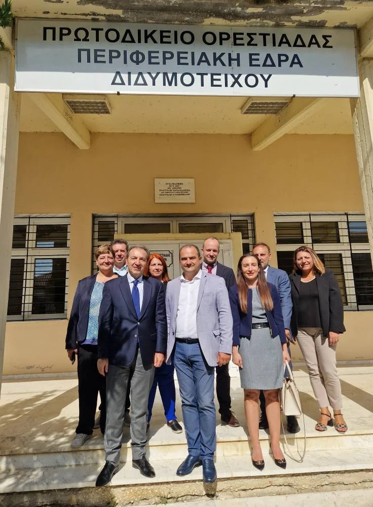 Επίσκεψη Υφυπουργού Δικαιοσύνης και Βουλευτή Φωκίδας, κ. Ιωάννη Μπούγα, στην Περιφερειακή Ενότητα Έβρου