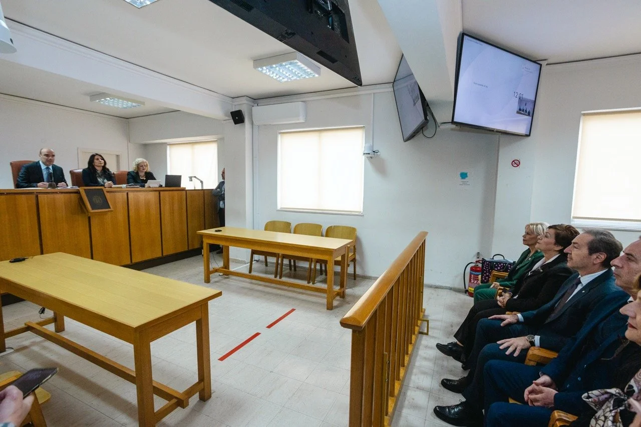 «Πρεμιέρα» για την τηλεματική δίκη στο ακροατήριο