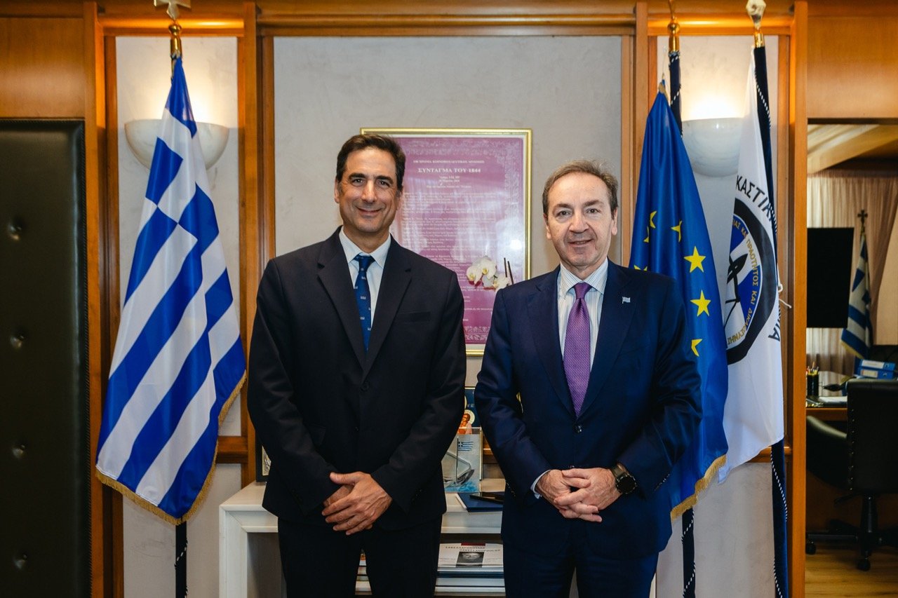 Συνάντηση του κ. Υφυπουργού με τον Γενικό Γραμματέα Ευάλωτων Πολιτών και Θεσμικής Προστασίας του Υπουργείου Μετανάστευσης και Ασύλου, κ. Μοσκώφ