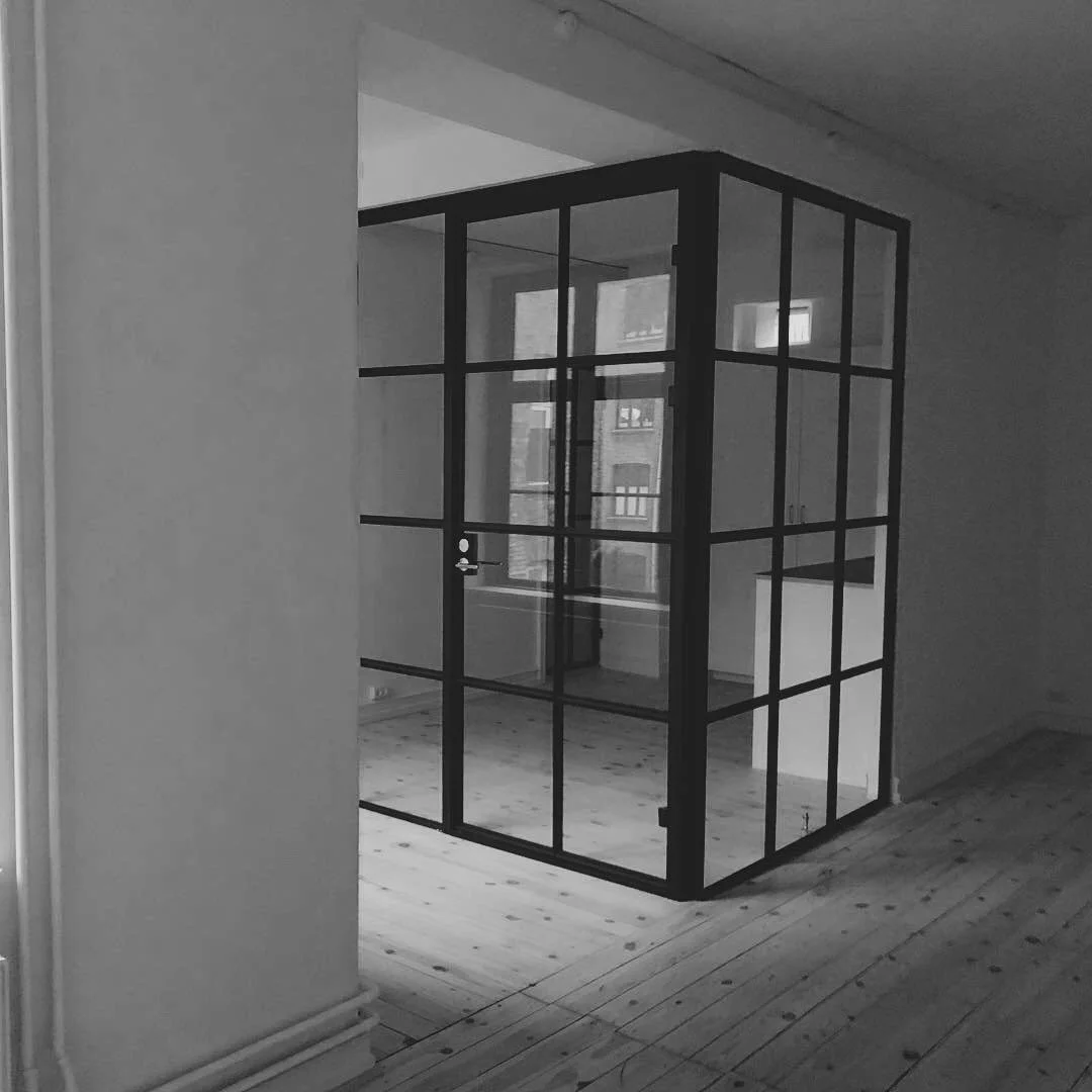 Fra værksted til lækkert kontormiljø