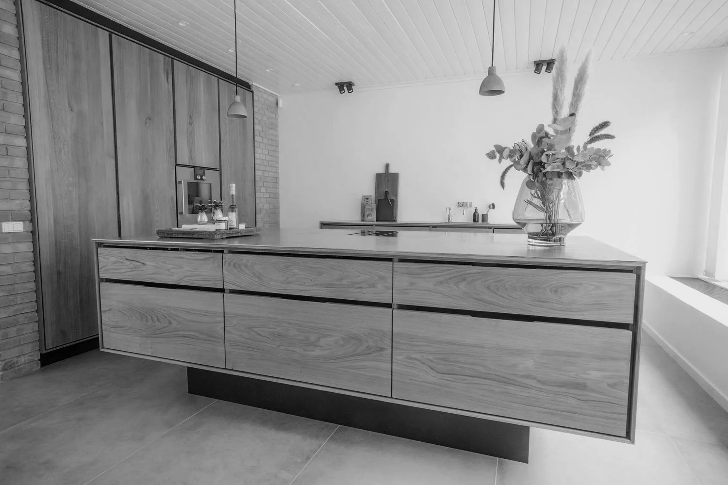 Køkken tegnet af: Brixval - Arkitektur &amp; Design