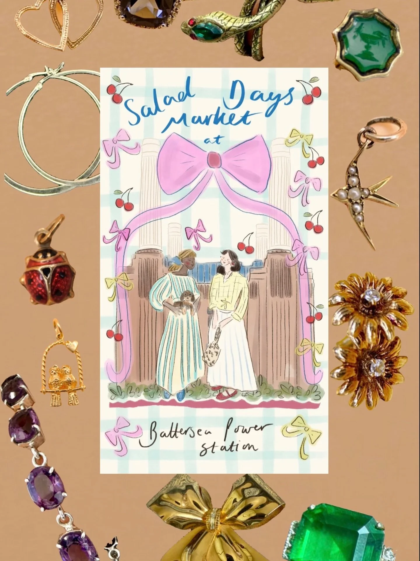 We&rsquo;re back @saladdaysmarketlondon !!

Battersea Power Station 
Sunday 3rd May 2026

We&rsquo;ll have lots of sparkly new stock to show you - come and say hi! 

⭐️💛⭐️💛⭐️