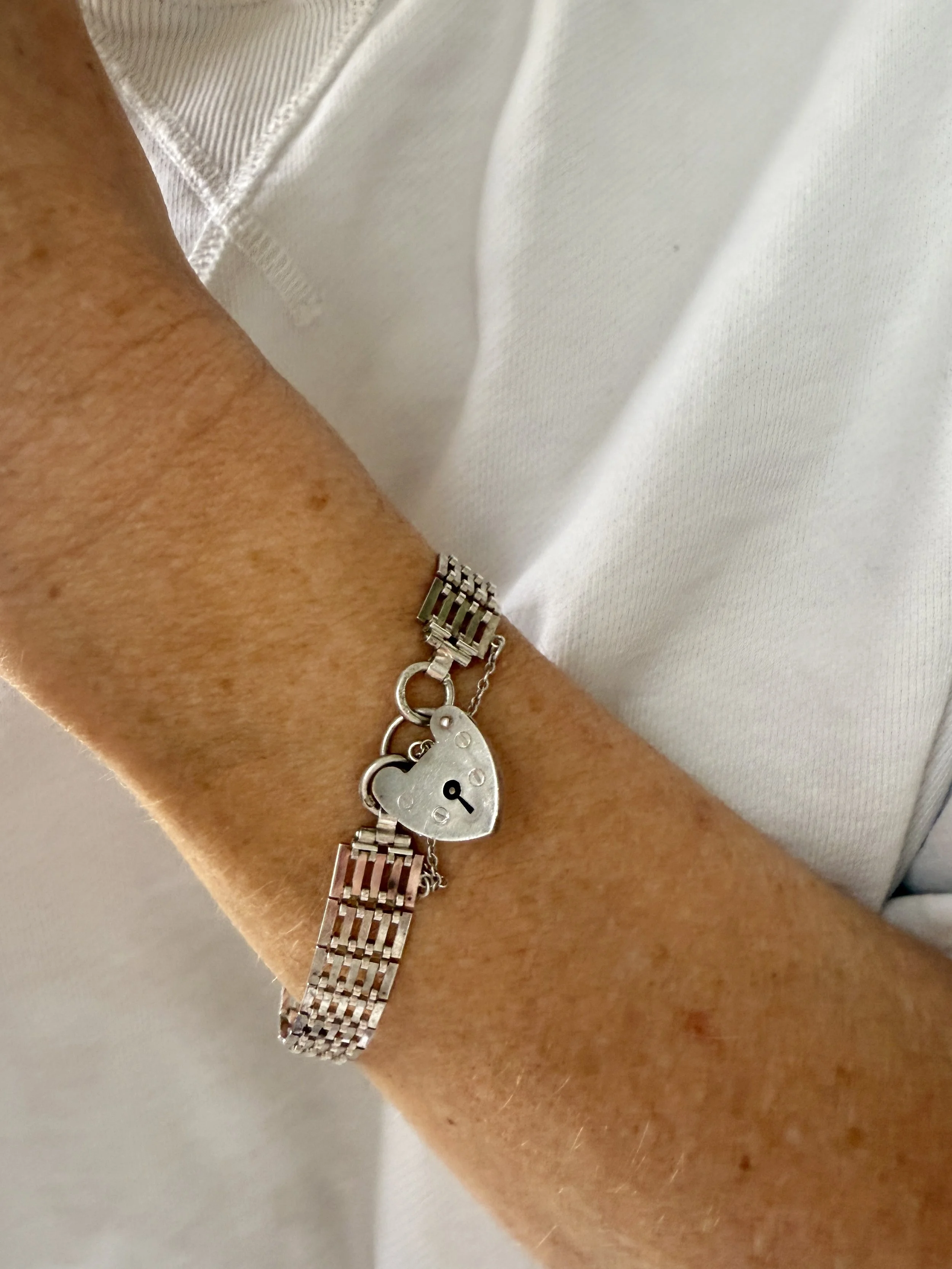 BVL878 silver gate link worn.jpg