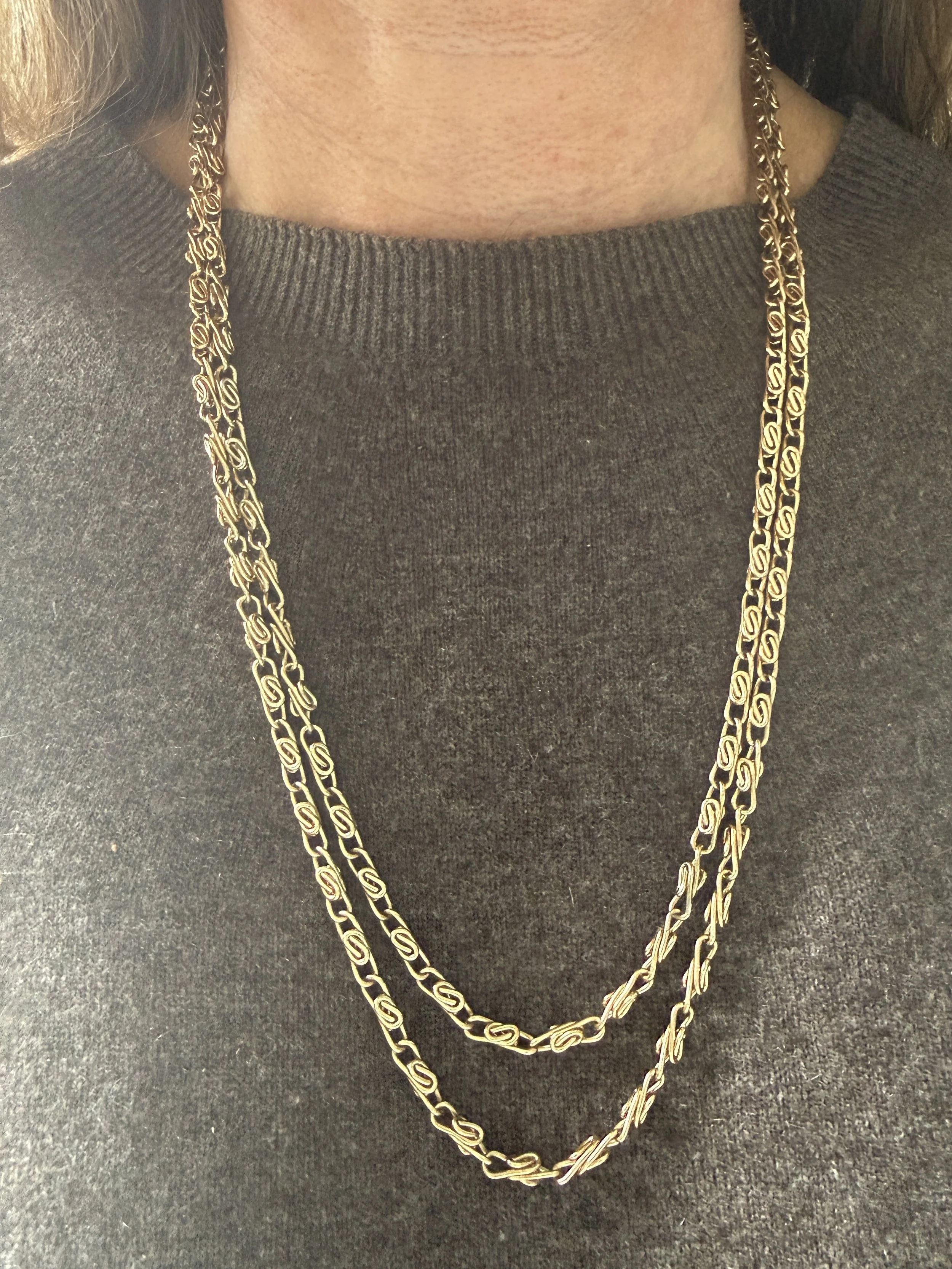BVL1090-gold-plated-long-fancy-link-chain-worn.jpg