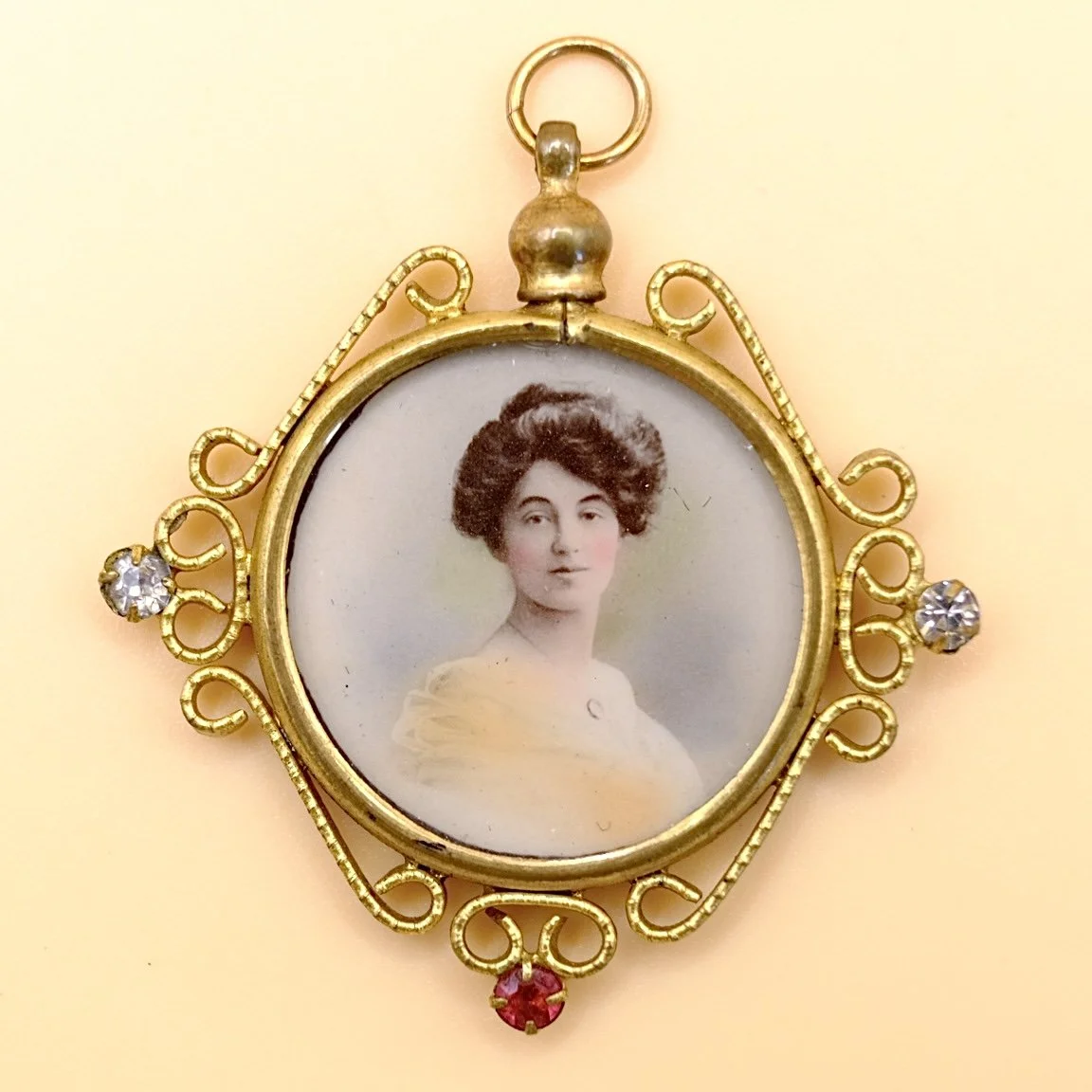 Antique portrait locket
