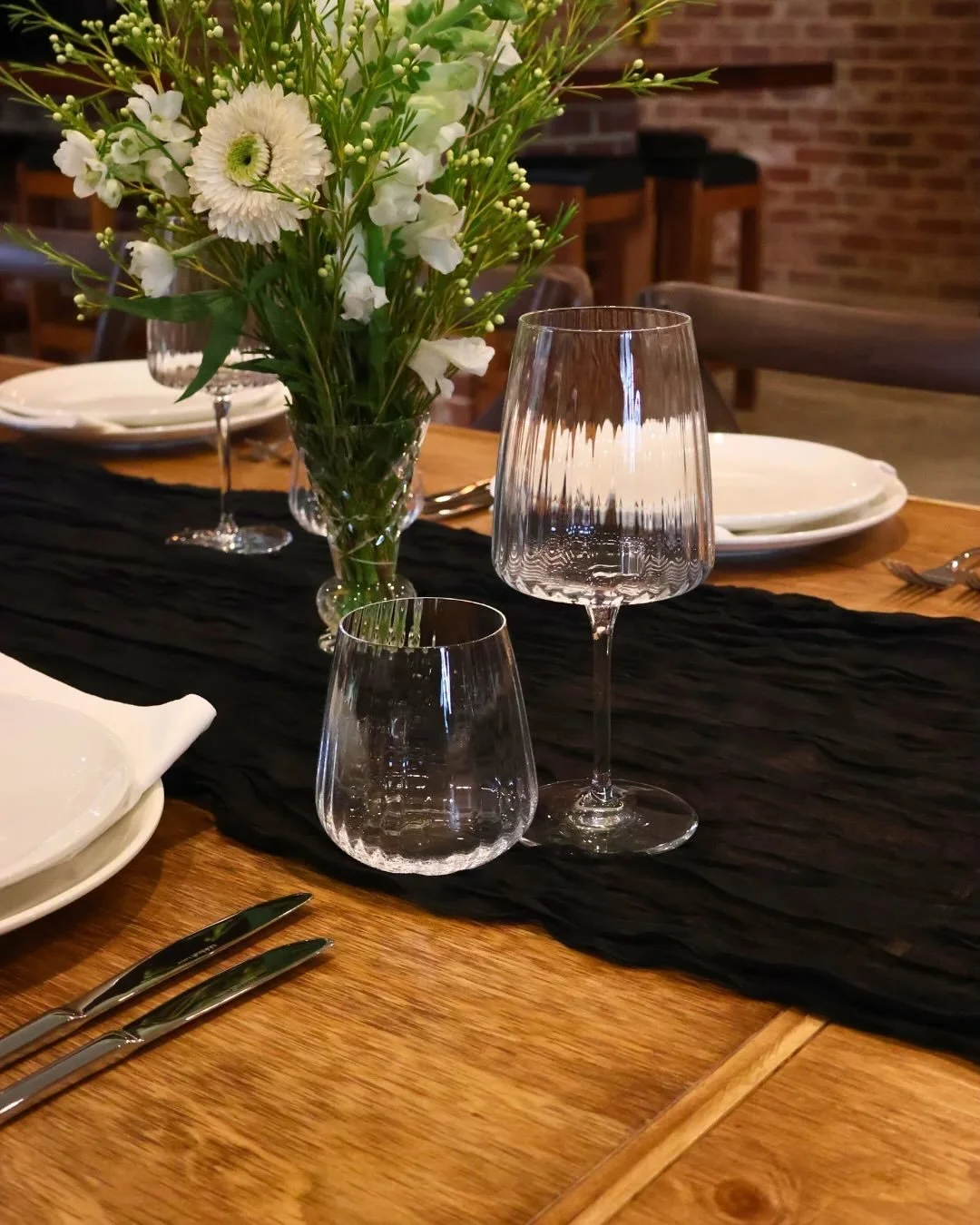 Add some elegance to your event with Bormioli rippled glassware! Contact us via email to inquire about hiring 

#glasswarehire #weddinghire #eventhireadelaide #southaustraliawedding #engagement
#adelaideweddings ##weddingfurniture #corporateevents #a