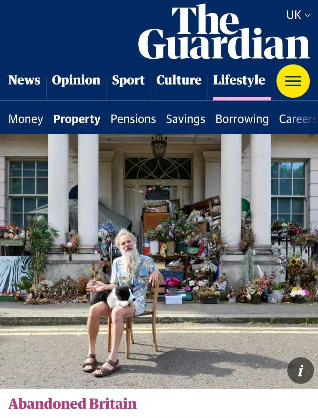 Guardian Highlight Two Kinds Of Empty in Abandoned Britain Series