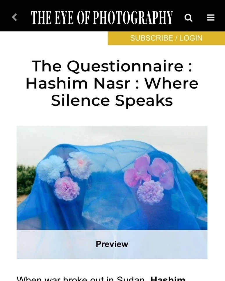 Today we are celebrating @tintera_art gallery's debut @1-54 in London showing work by @ibrahimahmediii and @hashimnsr.

Hashim spoke recently to @loeildelaphotographie about his practice and how photography became a language of survival.

When war br