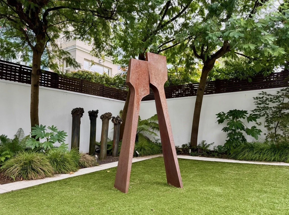 Last night marked the opening of Matthew Hilton&rsquo;s @matthewhiltonsculpture solo exhibition, Making Space, at the private home gallery in Primrose Hill. The British designer and artist, with an acclaimed history in the furniture industry, present