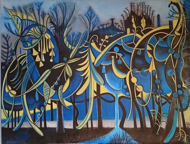 Maro Gorky, Spring Vines, 2025, Oil on canvas, 190 x 250 cm