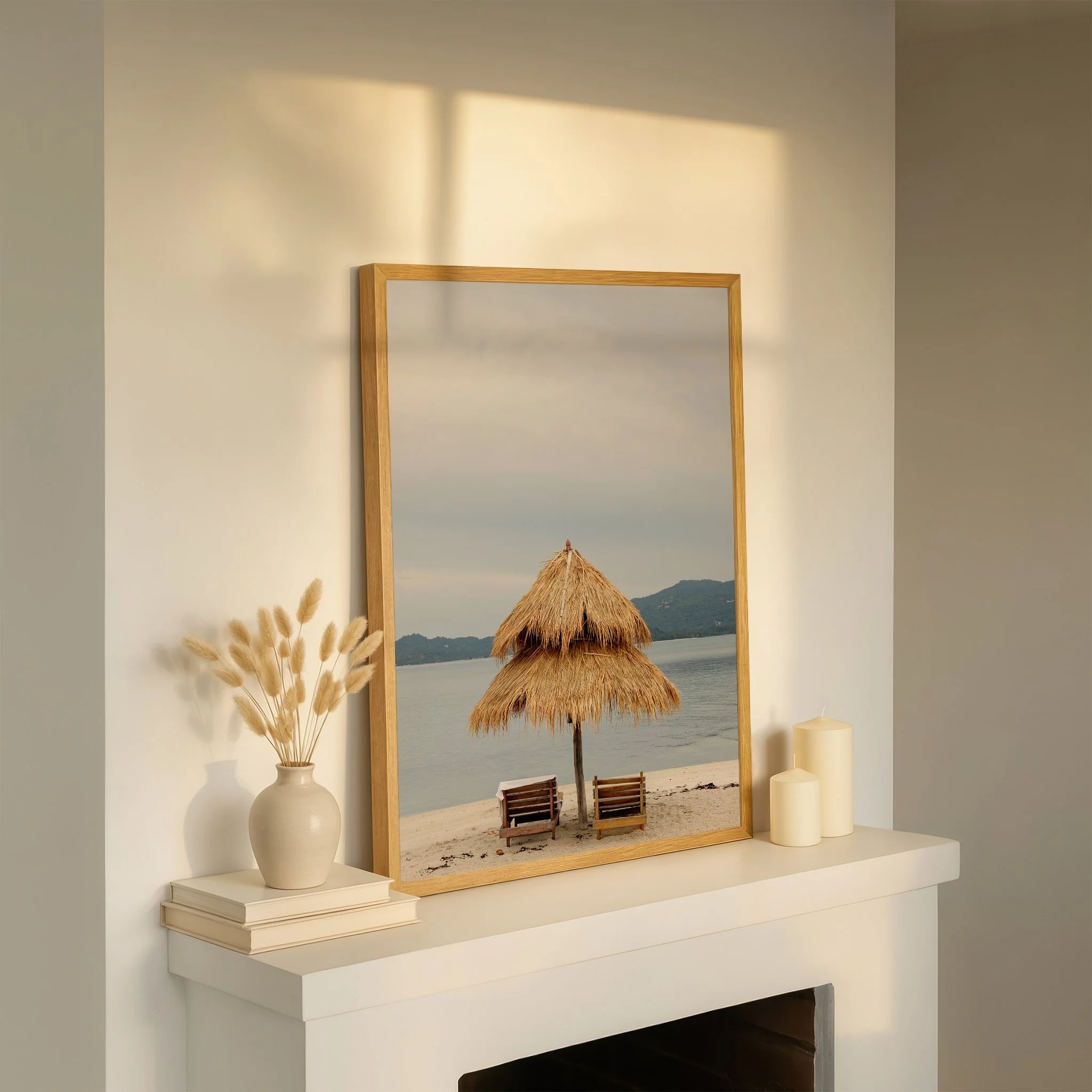 Paradise In Stillness - Pig Island Koh Samui, Thailand Fine Art Print