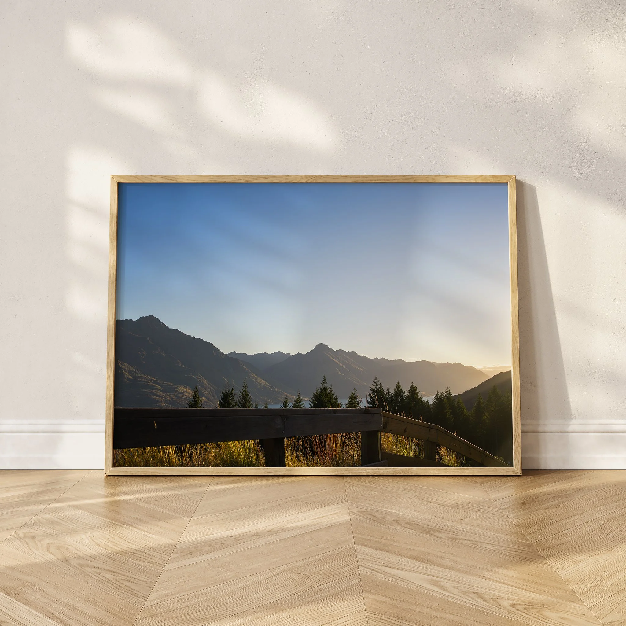 Remarkables Mountain Sunset Queenstown New Zealand Fine Art Print