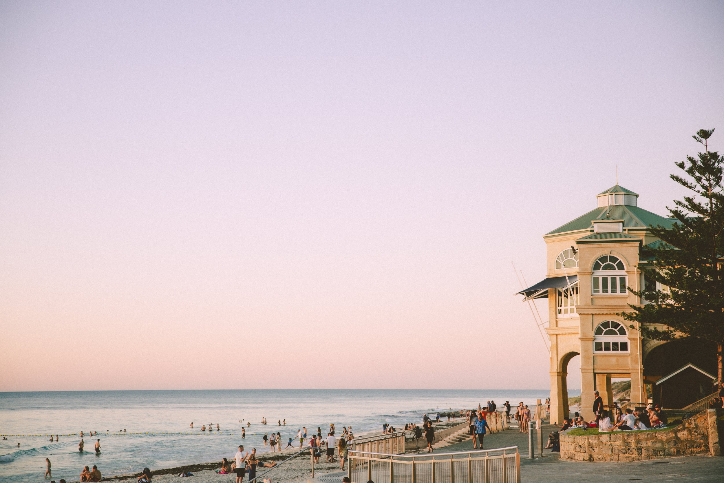Cottesloe Golden Hour - Cottesloe Beach Print