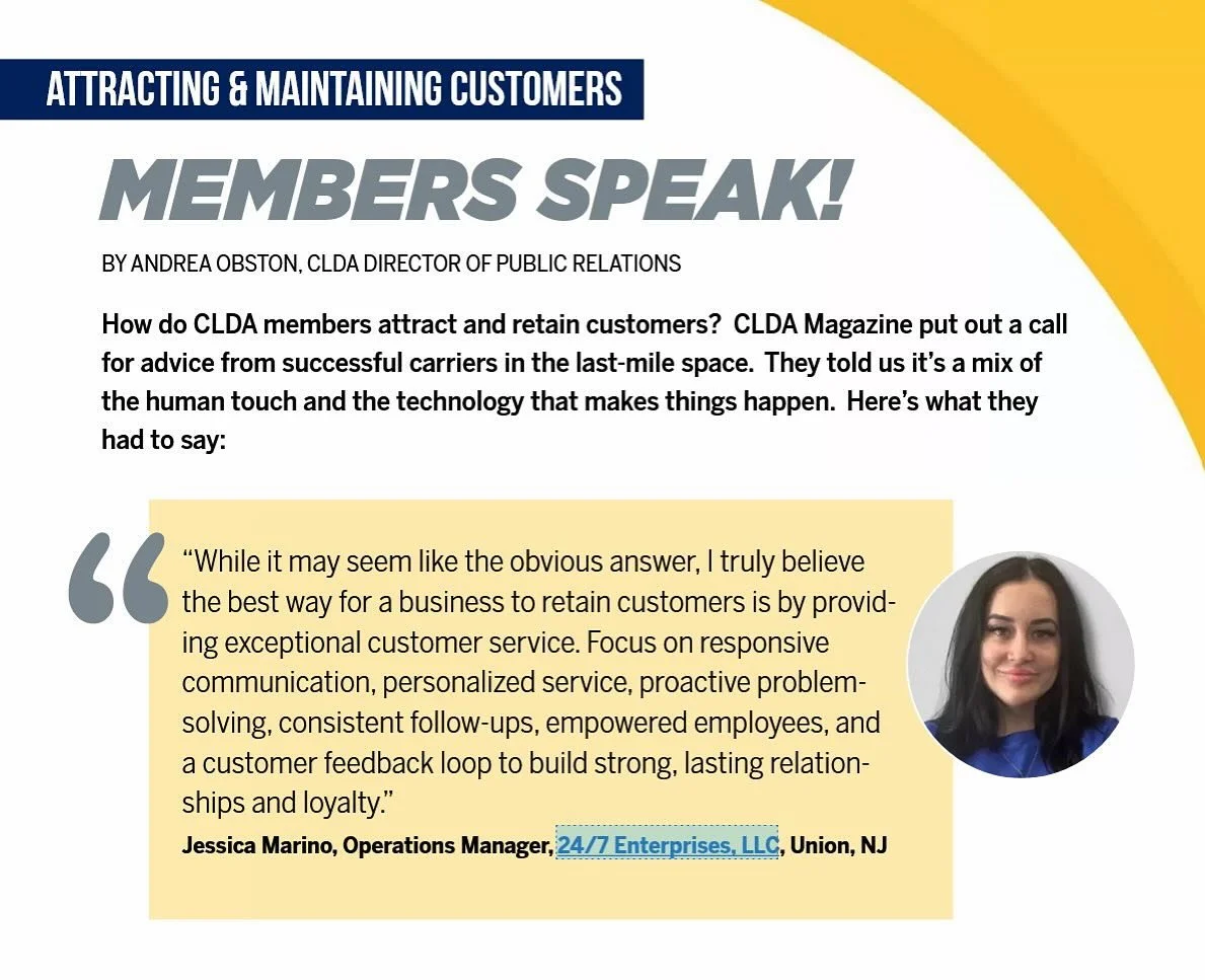 We&rsquo;re excited to share that 24/7 Enterprises, LLC has been featured in CLDA&rsquo;s summer magazine! Don&rsquo;t miss it! #CompanyNews #NewsletterFeature  #247csl