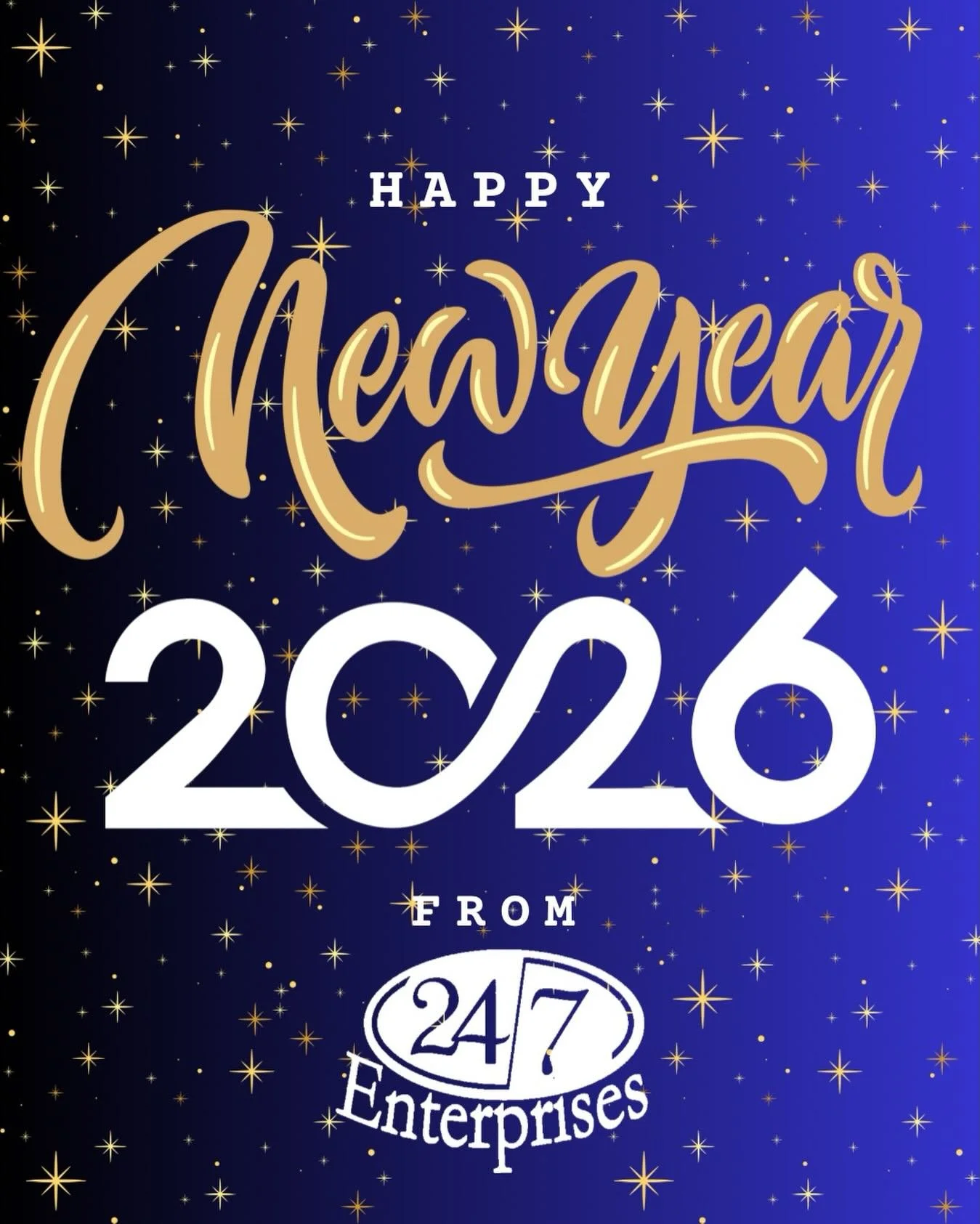 Thank you to our drivers, partners, and customers for keeping us moving all year long. Wishing everyone a safe, successful New Year from 24/7 Enterprises! 🎉🎊🚛

#newyear #247csl #courier #transportation