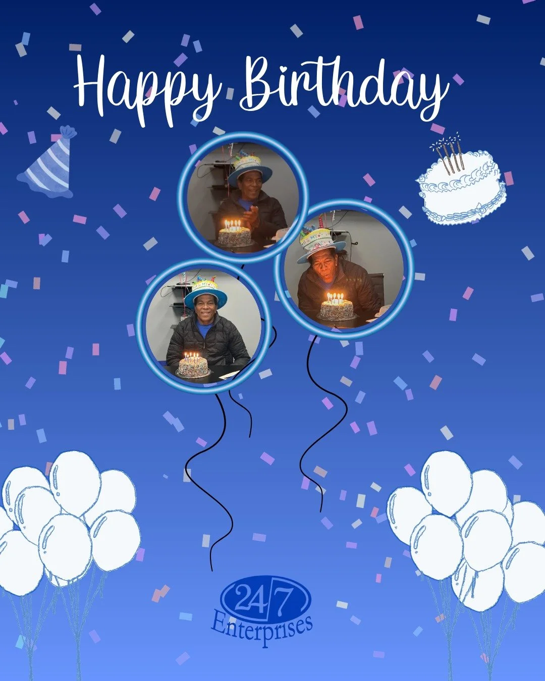 Happy Birthday to Errol from our 24/7 Enterprises family!! 🎉🎂